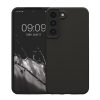 Pouzdro Kwmobile pro Samsung Galaxy S22, tmavě šedé, silikonové, KWM000014GR078C