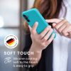 Pouzdro Kwmobile pro Samsung Galaxy A15 5G, světle modré, silikonové, KWM000021MF028C