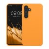 Pouzdro Kwmobile pro Samsung Galaxy S24 FE, oranžové, silikonové, KWM000021WA007C