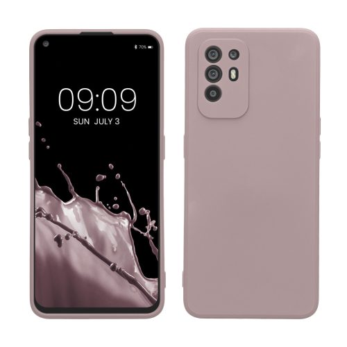 Pouzdro Kwmobile pro OPPO A94 5G, fialové, silikonové, KWM000015XY018C