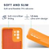 Pouzdro Kwmobile pro OPPO A94 5G, oranžové, silikonové, KWM000015XY019C