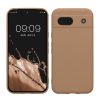 Pouzdro Kwmobile pro Google Pixel 8a, krémové, silikonové, KWM000020KU035C