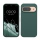 Pouzdro Kwmobile pro Google Pixel 9/Pixel 9 Pro, zelené, silikonové, KWM000020PI021C
