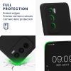 Pouzdro Kwmobile pro OPPO Reno12, černé, silikonové, KWM000020QO001C
