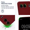 Pouzdro Kwmobile pro OnePlus Nord 4, tmavě červené, silikonové, KWM000022VI003C