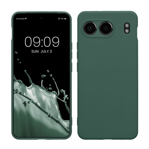 Pouzdro Kwmobile pro OnePlus Nord 4, zelené, silikonové, KWM000022VI004C