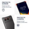 Pouzdro Kwmobile se šňůrkou na krk pro OnePlus Nord 4, průhledné/černé, silikonové, KWM000022VN001C