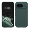 Pouzdro Kwmobile pro Google Pixel 9, tmavě zelené, silikonové, KWM000020PG013C