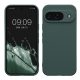 Pouzdro Kwmobile pro Google Pixel 9, tmavě zelené, silikonové, KWM000020PG013C