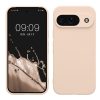 Pouzdro Kwmobile pro Google Pixel 9, krémové, silikonové, KWM000020PG015C