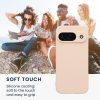 Pouzdro Kwmobile pro Google Pixel 9, krémové, silikonové, KWM000020PG015C