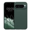 Pouzdro Kwmobile pro Google Pixel 9 Pro, tmavě zelené, silikonové, KWM000020PH013C
