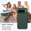 Pouzdro Kwmobile pro Google Pixel 9 Pro, tmavě zelené, silikonové, KWM000020PH013C