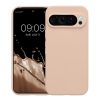 Pouzdro Kwmobile pro Google Pixel 9 Pro, krémové, silikonové, KWM000020PH015C