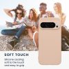 Pouzdro Kwmobile pro Google Pixel 9 Pro, krémové, silikonové, KWM000020PH015C