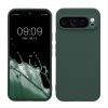Pouzdro Kwmobile pro Google Pixel 9 Pro XL, tmavě zelené, silikonové, KWM000020PU010C