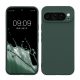 Pouzdro Kwmobile pro Google Pixel 9 Pro XL, tmavě zelené, silikonové, KWM000020PU010C