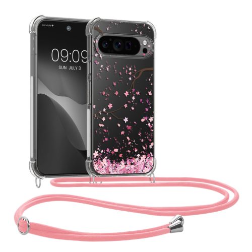 Pouzdro Kwmobile se šňůrkou na krk pro Google Pixel 9 Pro XL, vícebarevné, silikonové, KWM000020QQ001C