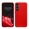 Pouzdro Kwmobile pro Samsung Galaxy S23 FE, červené, silikonové, KWM000021WO006C