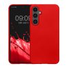 Pouzdro Kwmobile pro Samsung Galaxy S23 FE, červené, silikonové, KWM000021WO006C