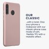 Silikonový kryt Kwmobile pro Huawei P30 Lite, krémový, KWM000009NH070C