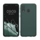 Silikonový kryt Kwmobile pro Samsung Galaxy A40, tmavě zelený, KWM000009ZX035C