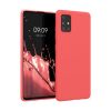 Pouzdro Kwmobile pro Samsung Galaxy A51, růžové, silikonové, KWM000010YZ059C