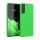 Pouzdro Kwmobile pro Samsung Galaxy S21, zelené, silikonové, KWM000012BS048C