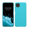 Pouzdro Kwmobile pro Samsung Galaxy A22 5G, světle modré, silikonové, KWM0000138D041C