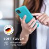 Pouzdro Kwmobile pro Samsung Galaxy A22 5G, světle modré, silikonové, KWM0000138D041C