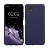 Pouzdro Kwmobile pro Samsung Galaxy A22 5G, tmavě modré, silikonové, KWM0000138D042C
