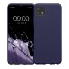 Pouzdro Kwmobile pro Samsung Galaxy A22 5G, tmavě modré, silikonové, KWM0000138D042C