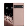 Pouzdro Kwmobile pro Google Pixel 7, krémové, silikonové, KWM000017QR011C