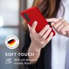 Silikonový kryt Kwmobile pro Samsung Galaxy A54 5G, červený, KWM000018FR048C