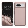 Pouzdro Kwmobile pro Google Pixel 8, krémové, silikonové, KWM0000208J011C