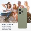Pouzdro Kwmobile pro Xiaomi Redmi 13, světle zelené, silikonové, KWM000020QI002C
