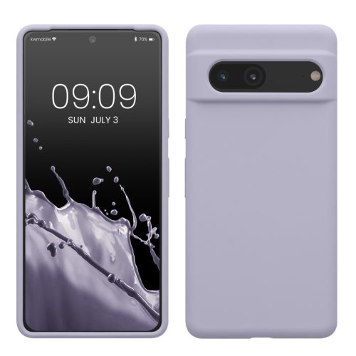 Pouzdro Kwmobile pro Google Pixel 7, světle fialové, silikonové, KWM0000171I057C