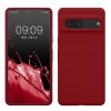 Pouzdro Kwmobile pro Google Pixel 7, červené, silikonové, KWM0000171I058C