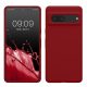 Pouzdro Kwmobile pro Google Pixel 7, červené, silikonové, KWM0000171I058C