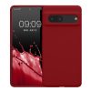 Pouzdro Kwmobile pro Google Pixel 7, červené, silikonové, KWM0000171I058C