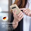 Pouzdro Kwmobile pro Google Pixel 7, krémové, silikonové, KWM0000171I059C
