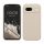 Pouzdro Kwmobile pro Google Pixel 8a, krémové, silikonové, KWM000020KQ054C