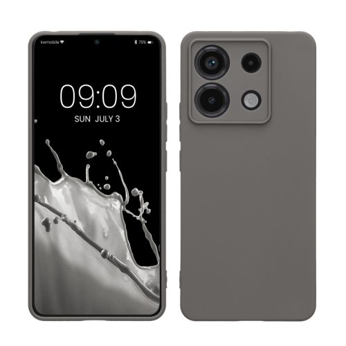 Pouzdro Kwmobile pro Xiaomi Redmi Note 13 Pro 5G, béžové, silikonové, KWM000020LD037C