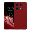 Pouzdro Kwmobile pro Xiaomi Redmi Note 13 Pro 5G, červené, silikonové, KWM000020LD038C