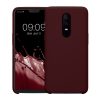 Pouzdro Kwmobile pro OnePlus 6, fialové, silikonové, KWM0000099A036C