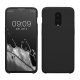 Pouzdro Kwmobile pro OnePlus 6T, černé, silikonové, KWM000009BL036C