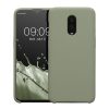 Pouzdro Kwmobile pro OnePlus 6T, světle zelené, silikonové, KWM000009BL039C