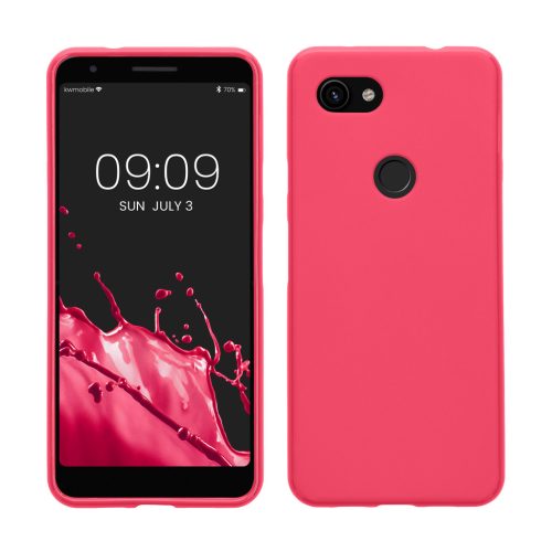 Pouzdro Kwmobile pro Google Pixel 3a, růžové, silikonové, KWM000009OS028C