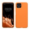 Pouzdro Kwmobile pro Google Pixel 4, oranžové, silikonové, KWM000010ON017C