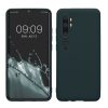 Pouzdro Kwmobile pro Xiaomi Mi Note 10/Note 10 Pro, tmavě zelené, silikonové, KWM000010UX010C